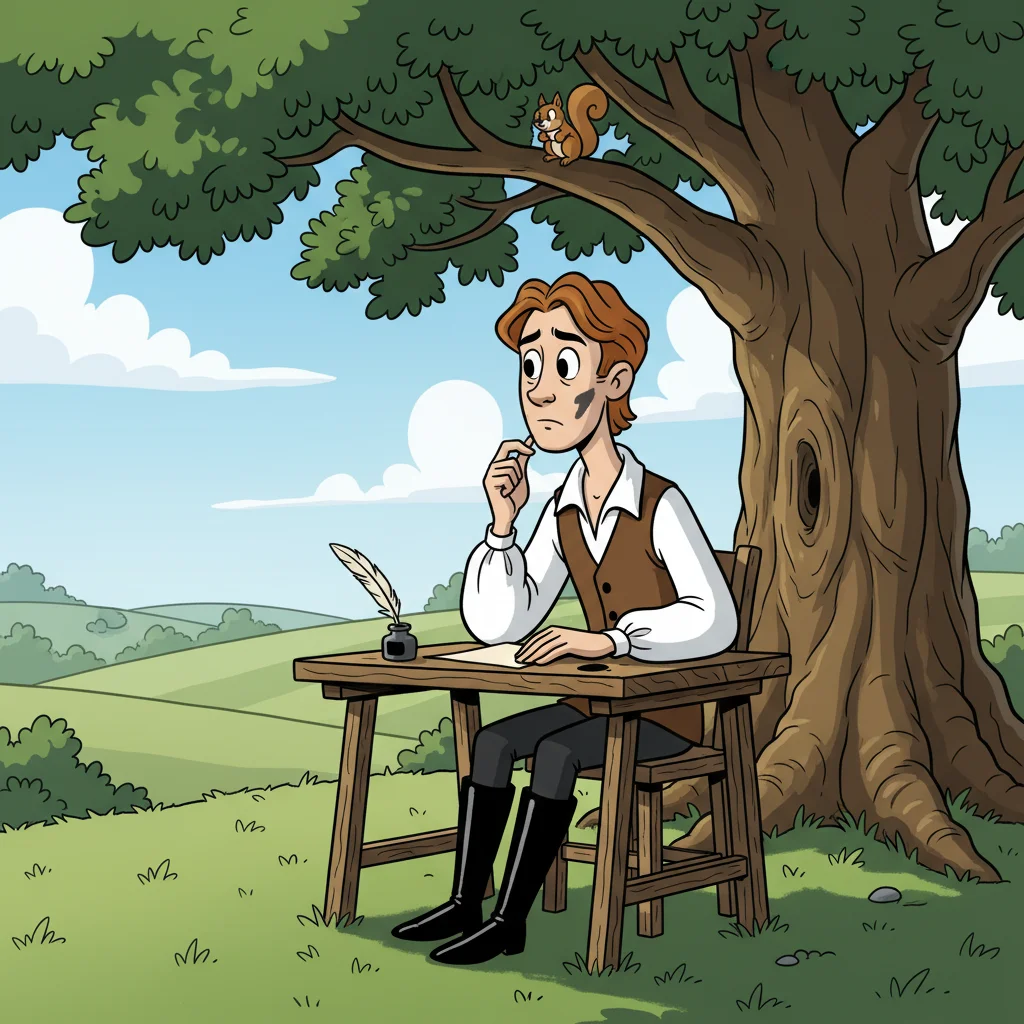 Illustration for: Shall I compare thee to a summer's day?