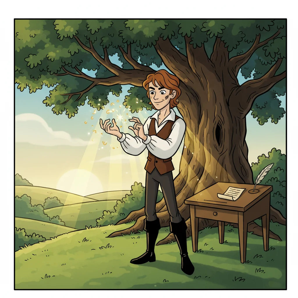 Illustration for: Nor lose possession of that fair thou owest