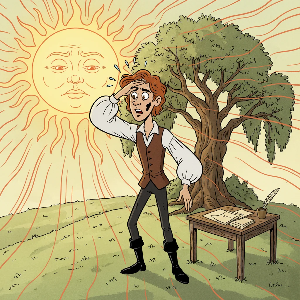 Illustration for: Sometime too hot the eye of heaven shines