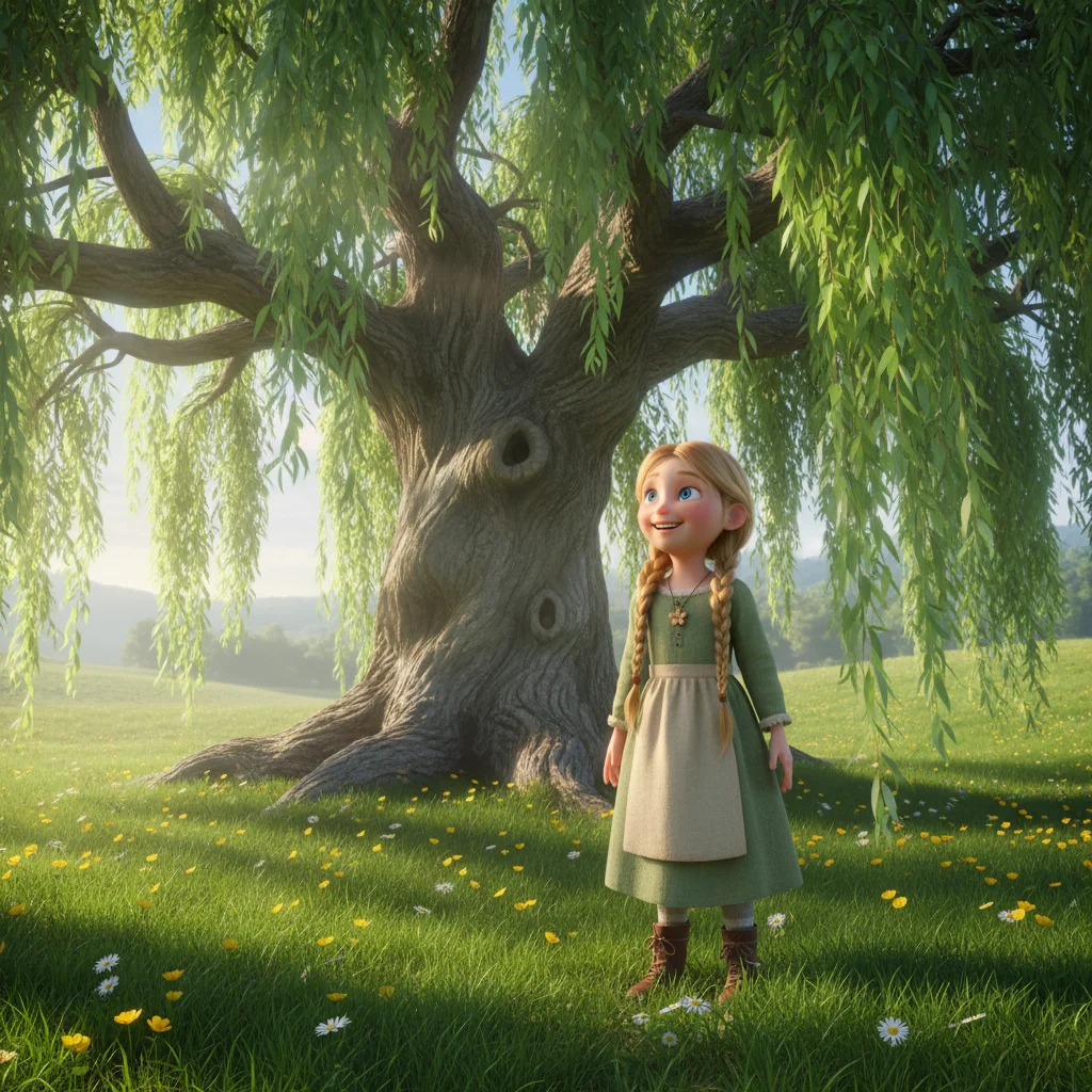 Illustration for: The Grand Old Willow