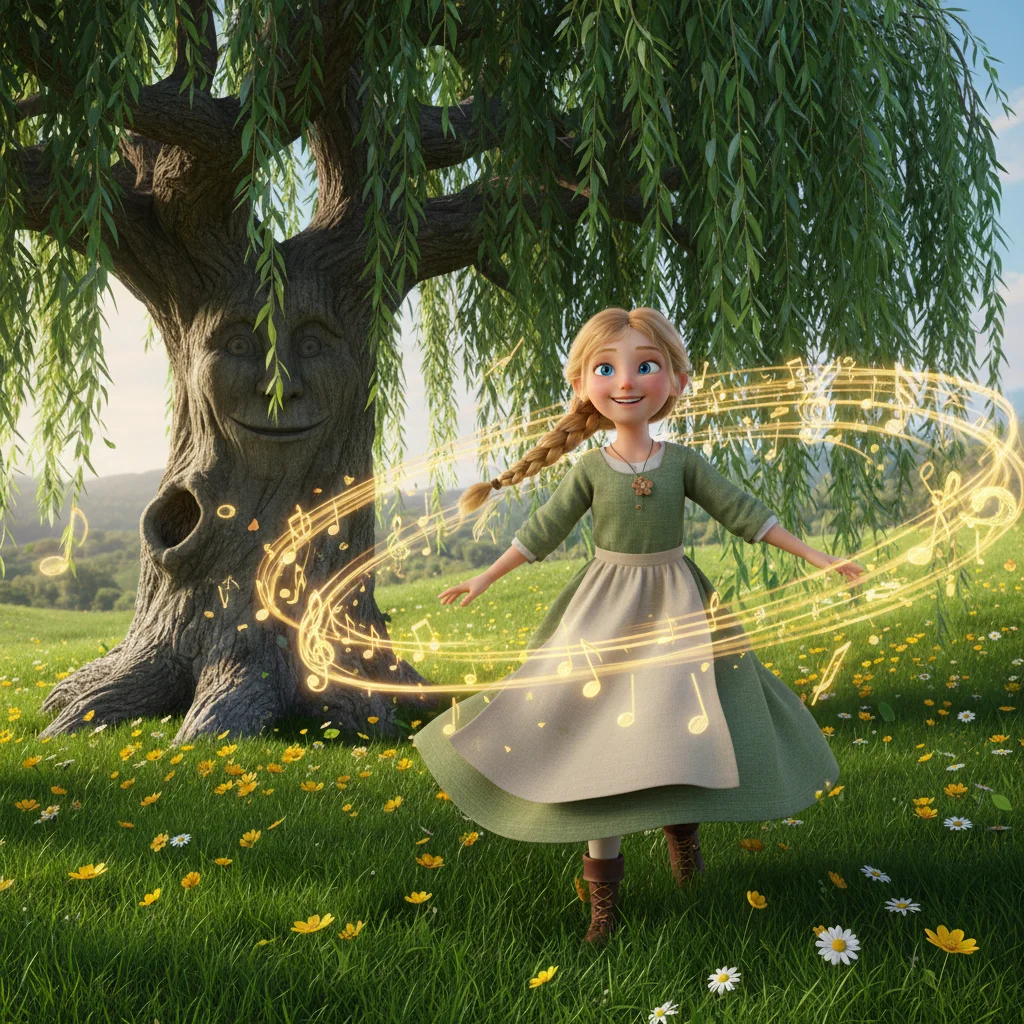 Illustration for: The Swish-Swish-Song