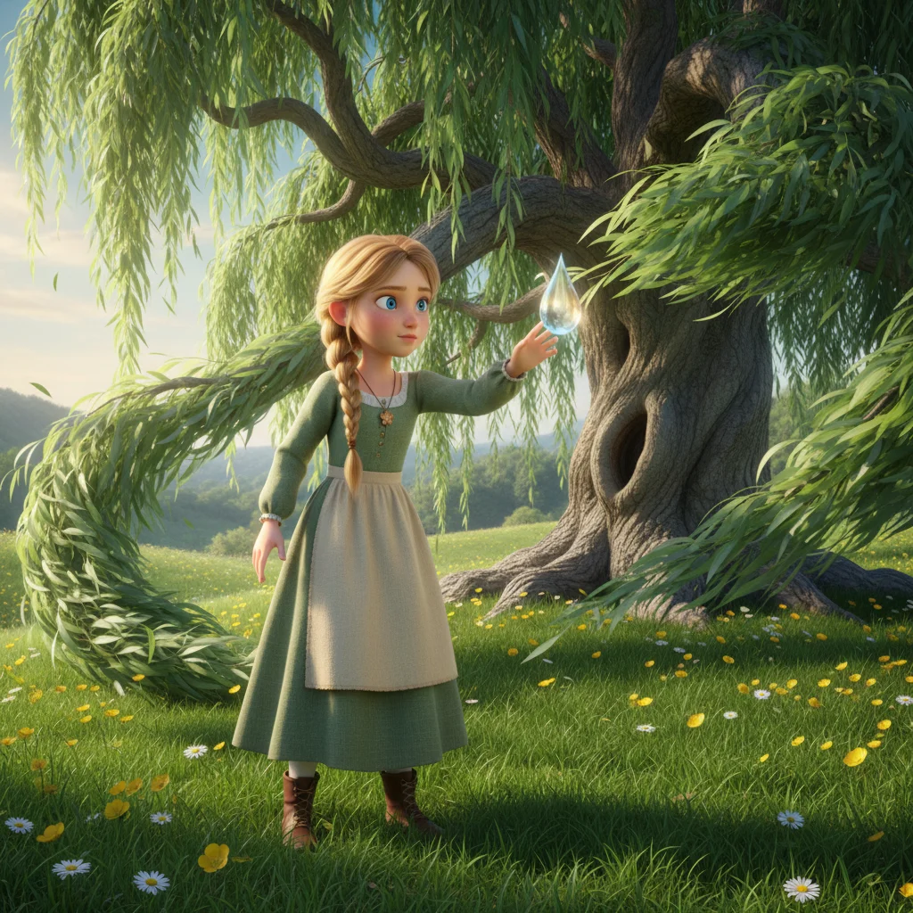 Illustration for: The Willow's Warning