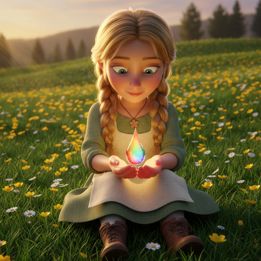 Illustration for: A Captured Sunbeam