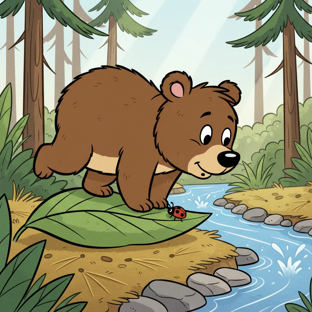 Illustration for: A Tiny Friend