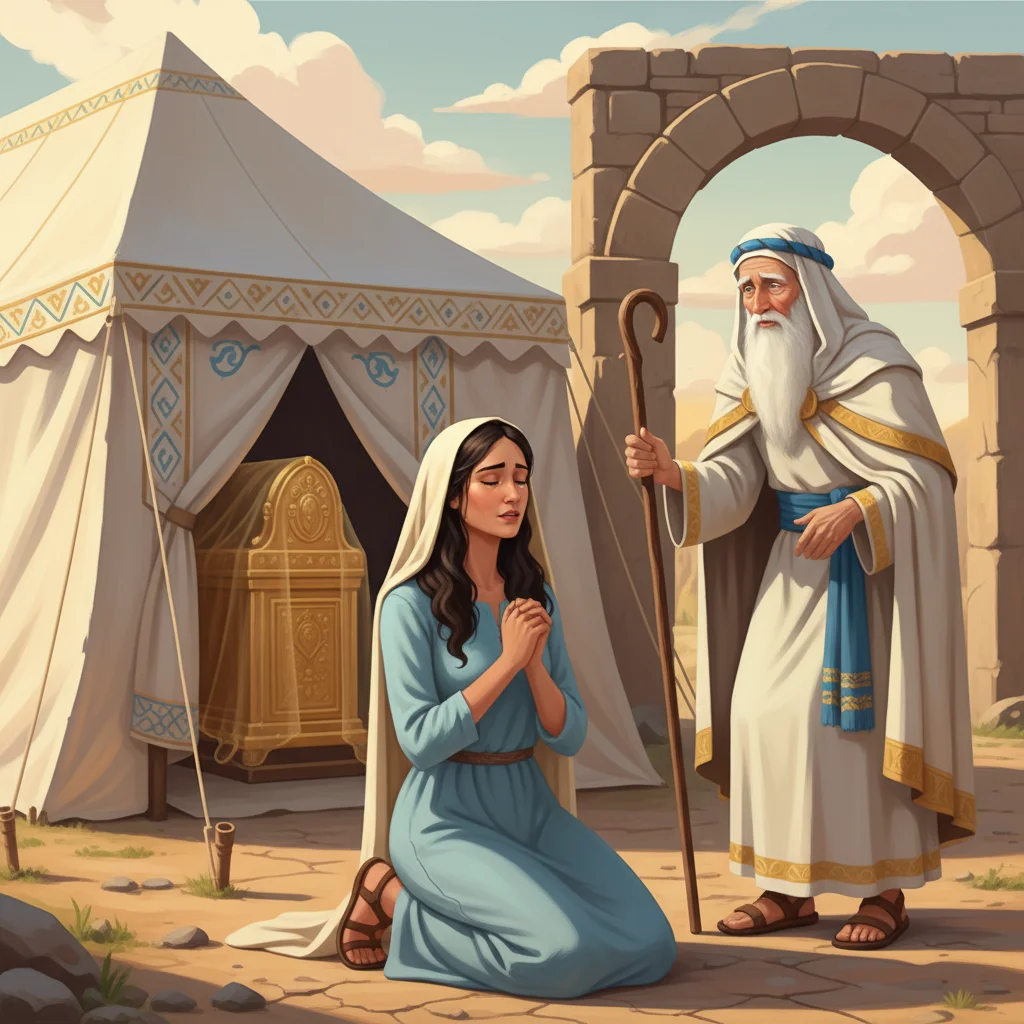 Illustration for: Hannah’s Heartfelt Prayer