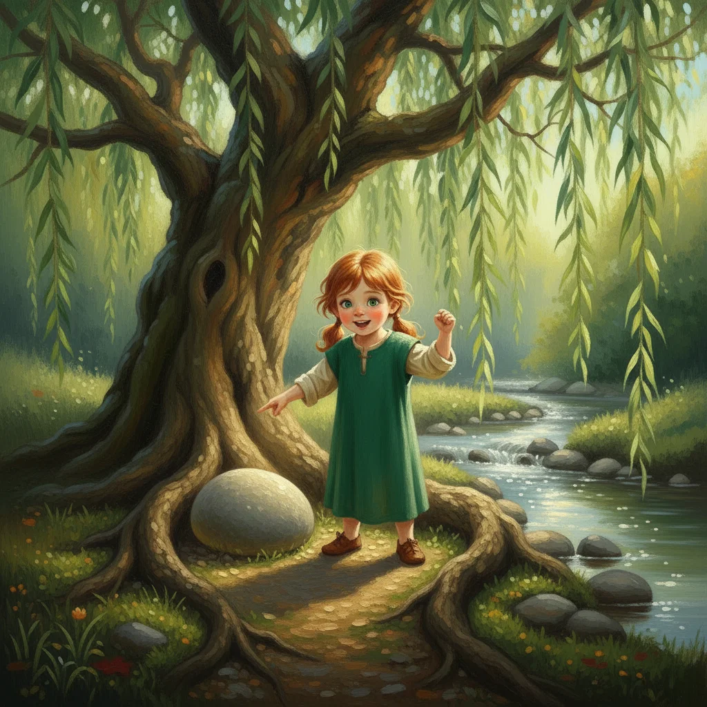 Illustration for: Finding the Stone