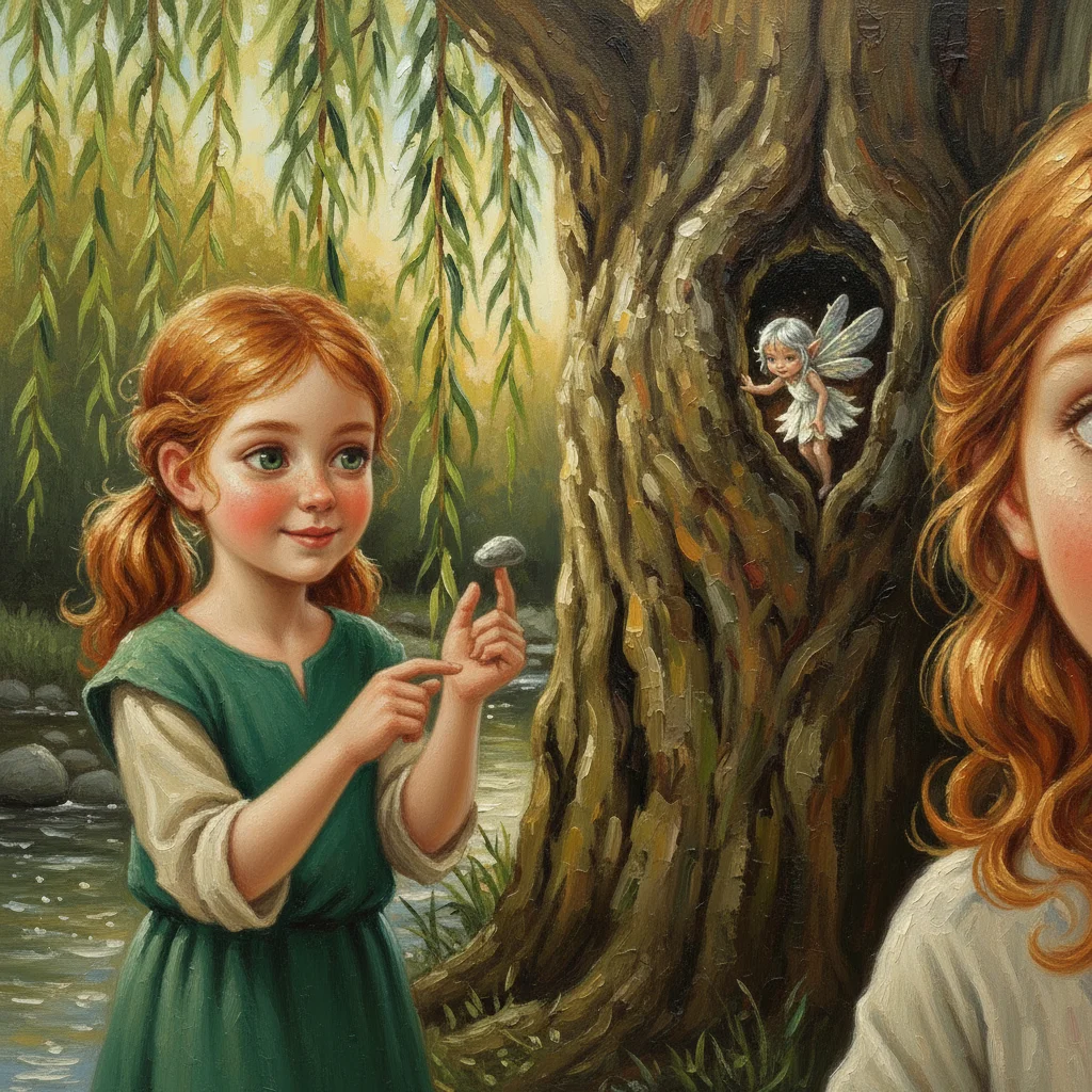 Illustration for: The Willow Sings Again