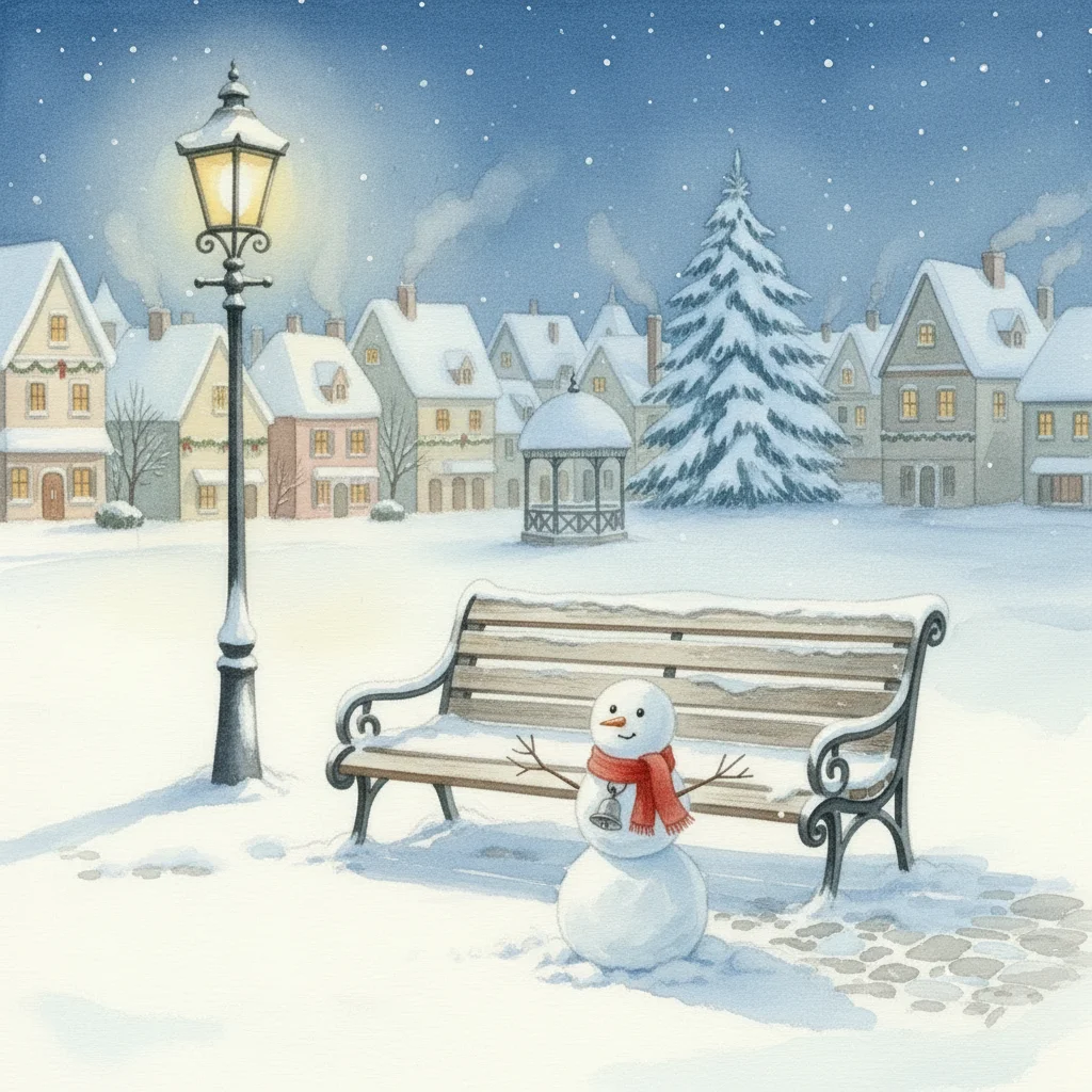 Illustration for: A Peaceful Christmas Night