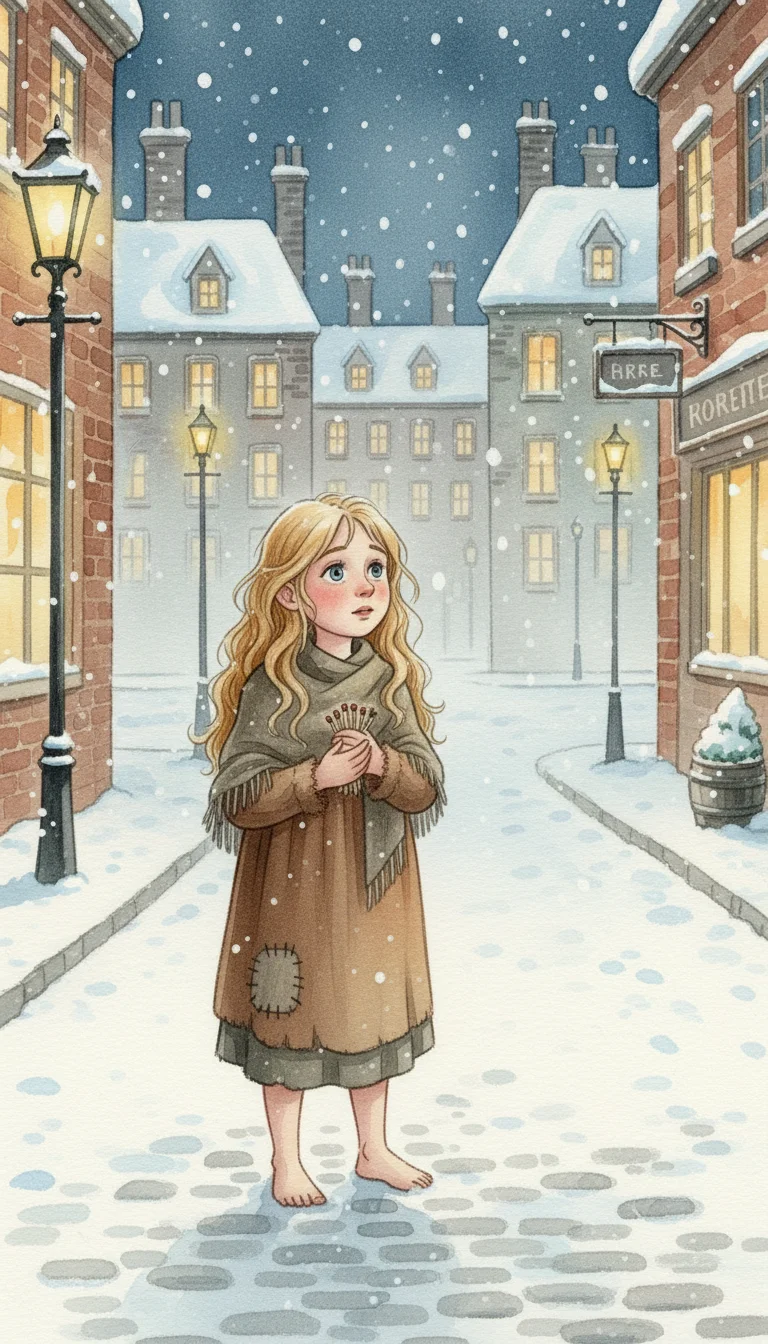 Illustration for: A Cold Christmas Eve