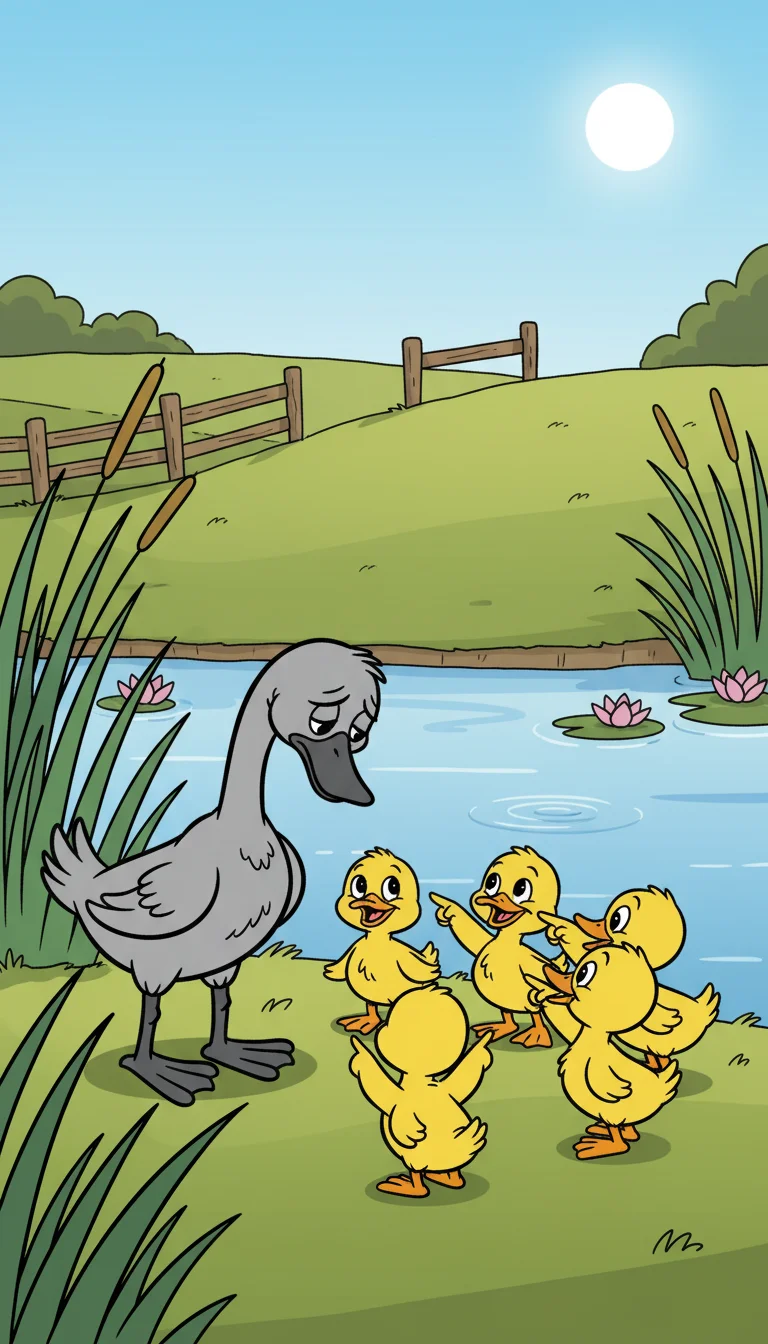 Illustration for: Teased at the Farm