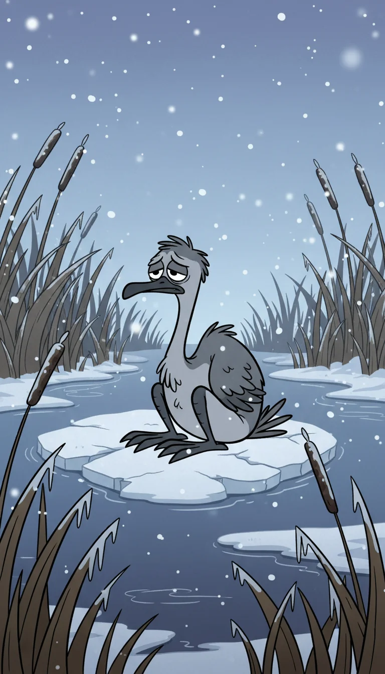 Illustration for: The Icy Grip of Winter