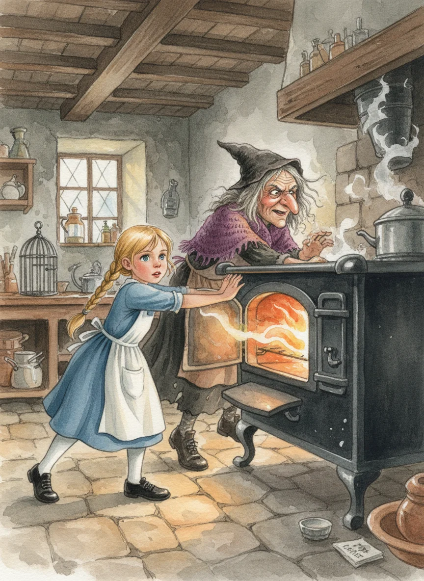 Illustration for: Gretel’s Bravery