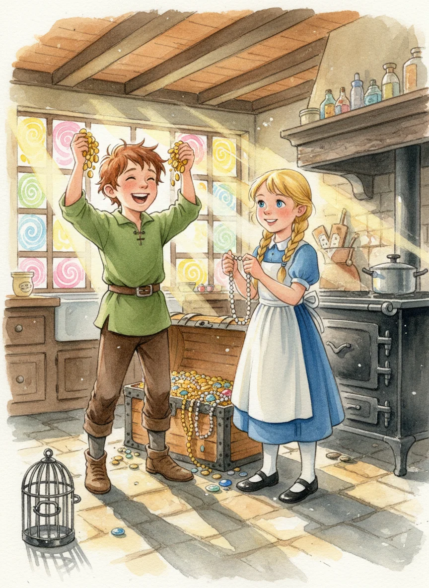 Illustration for: Treasure and Freedom