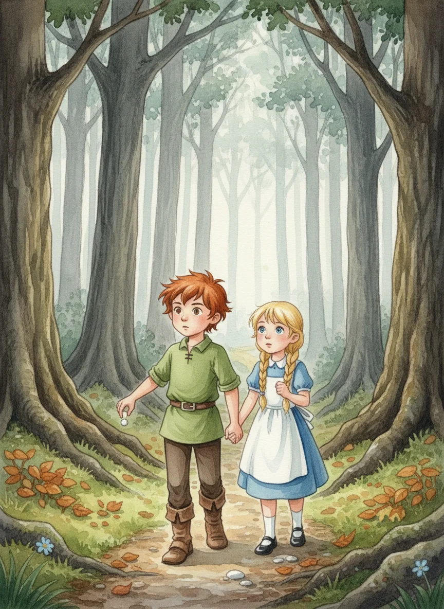 Illustration for: A Trail of Stars