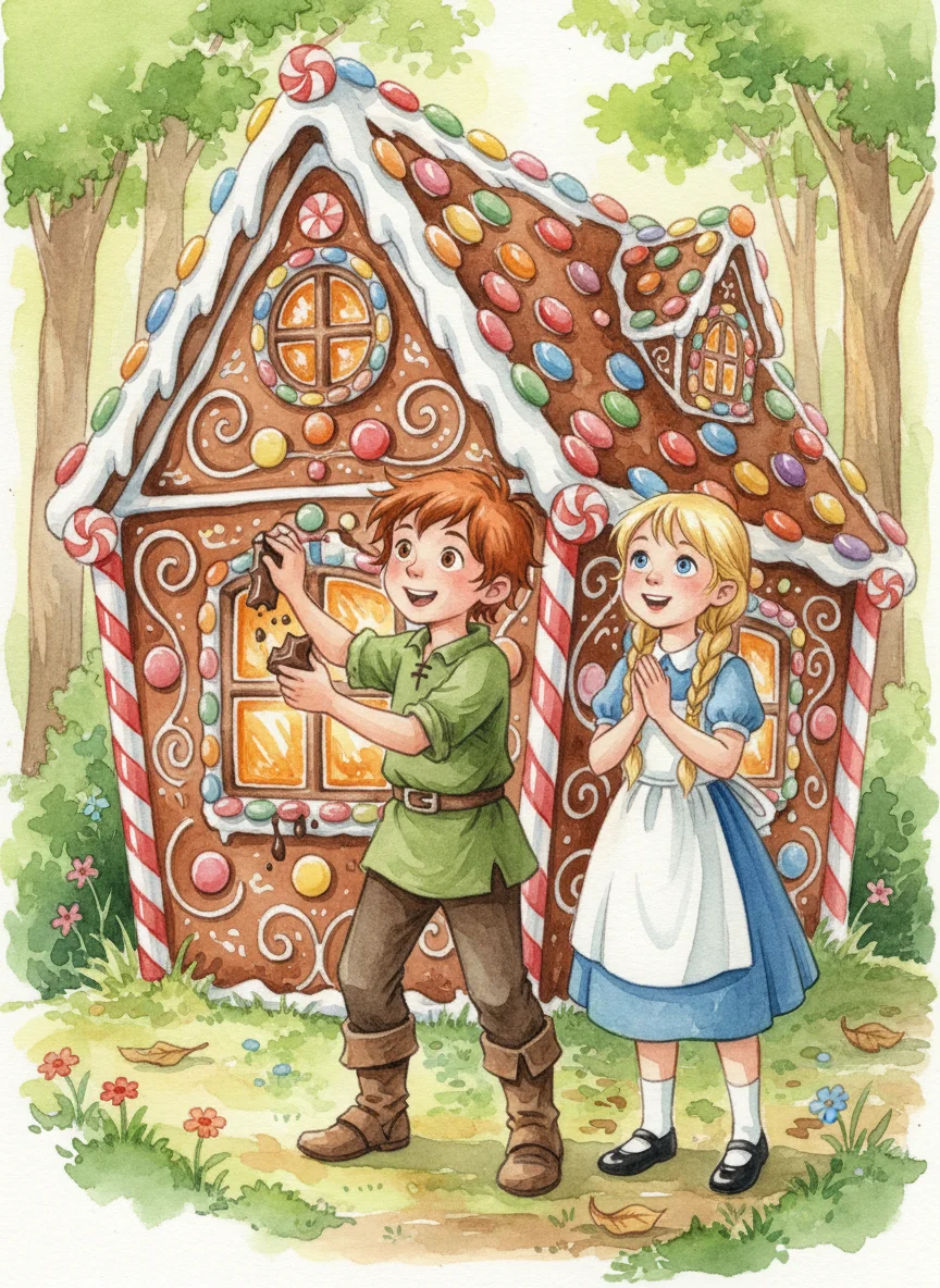 Illustration for: The House of Sweets