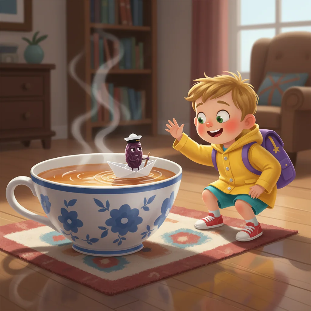 Illustration for: The Raisin Captain