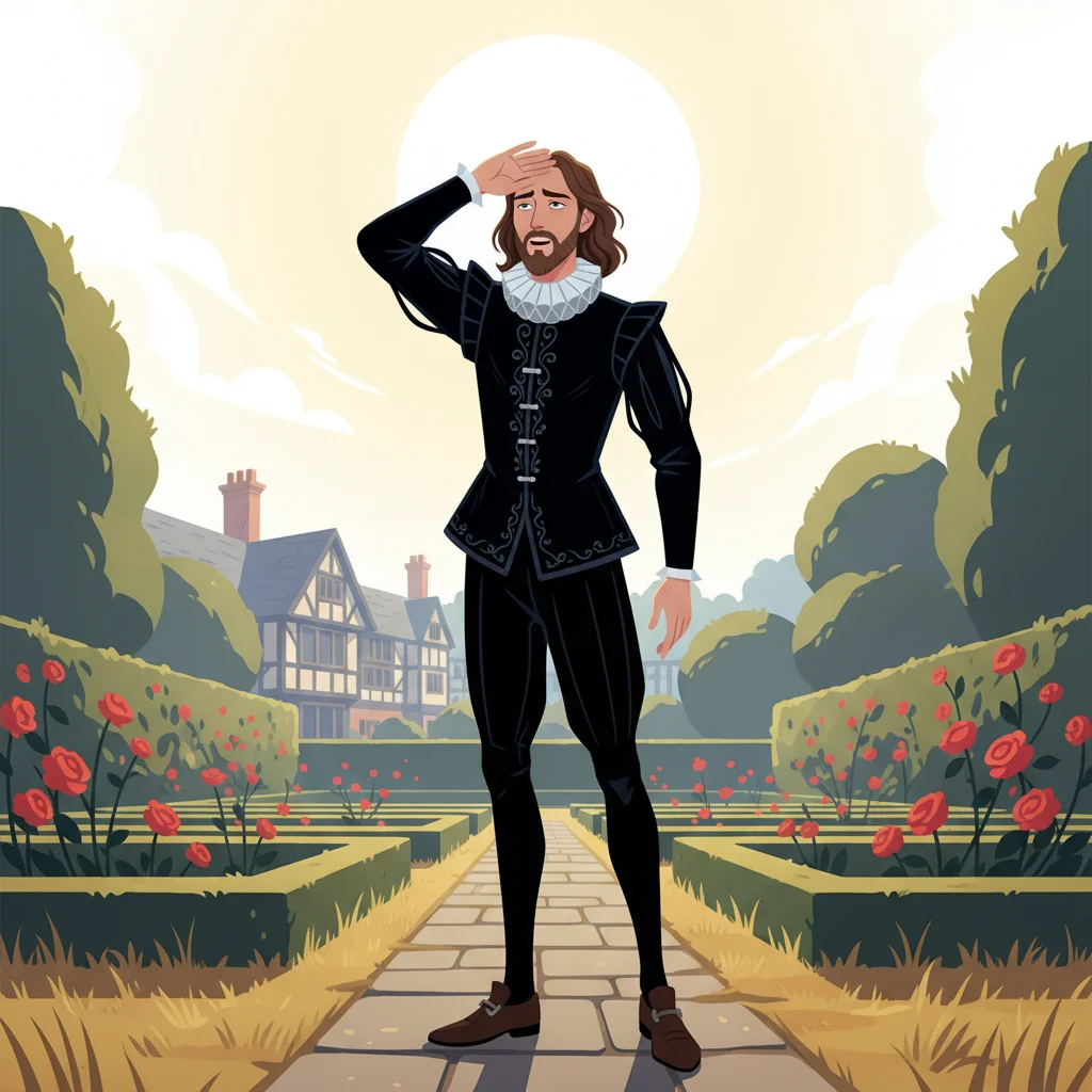 Illustration for: Sometime too hot the eye of heaven shines,