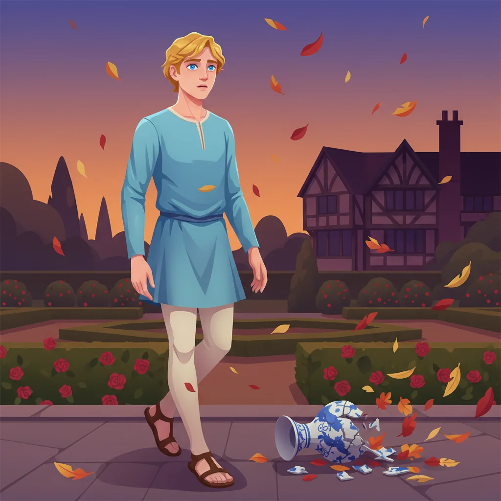 Illustration for: By chance or nature's changing course untrimm'd;