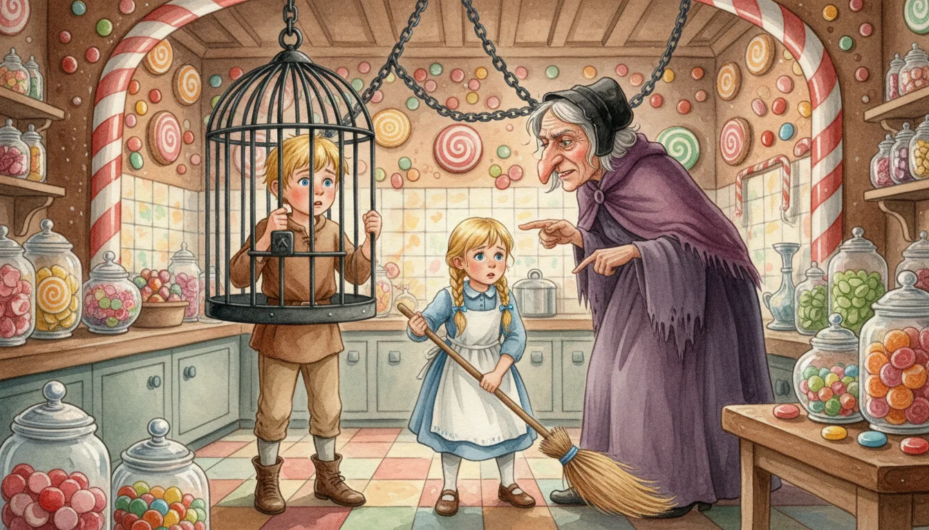 Illustration for: The Witch's Trap