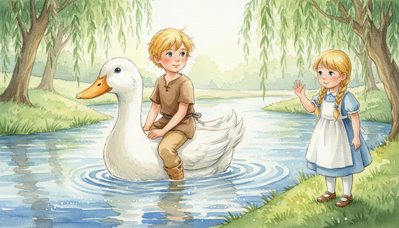 Illustration for: The White Duck