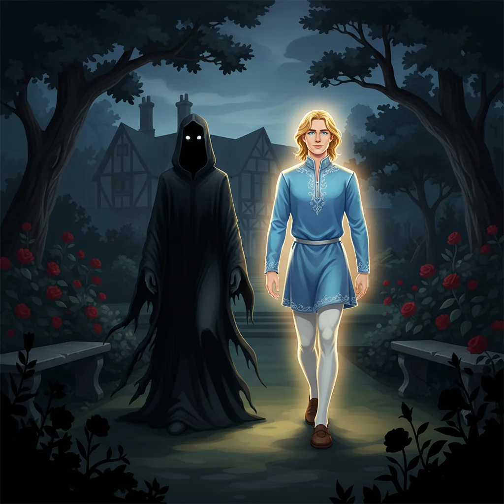 Illustration for: Nor shall Death brag thou wander'st in his shade,