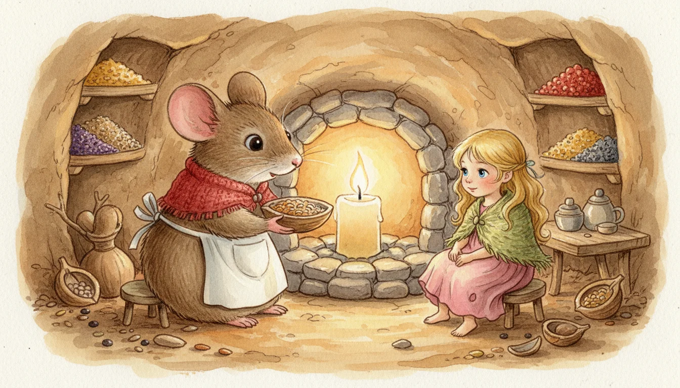 Illustration for: Shelter Beneath the Ground