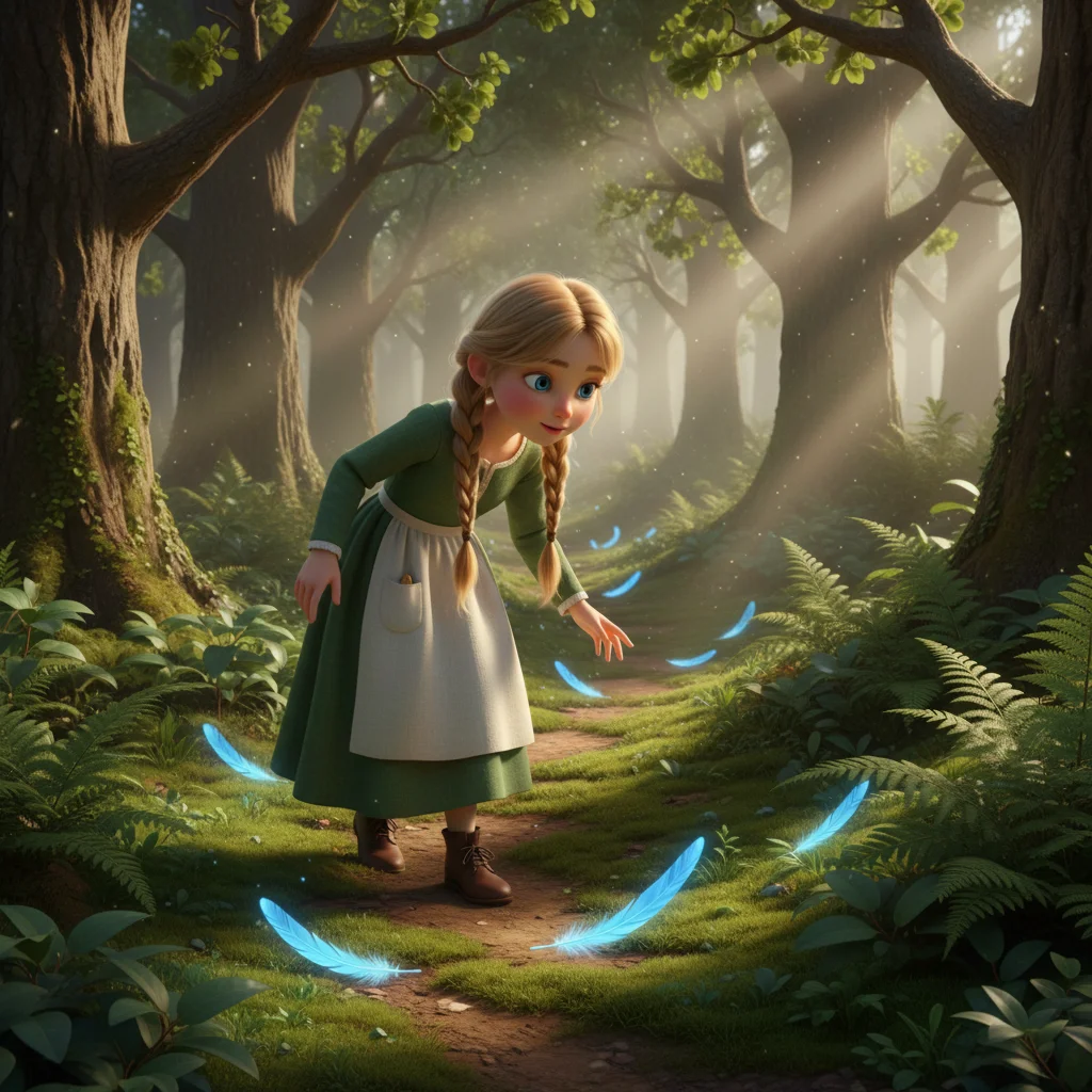 Illustration for: The Trail of Feathers