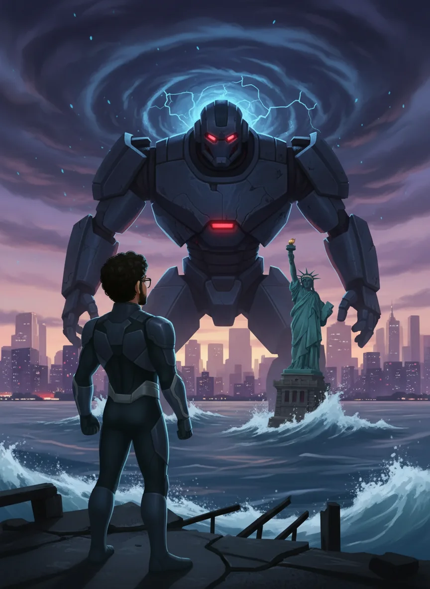 Illustration for: The Giant Awakens