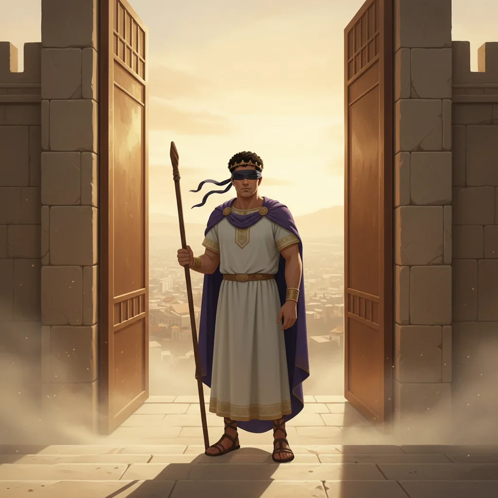 Illustration for: A King's Sacrifice