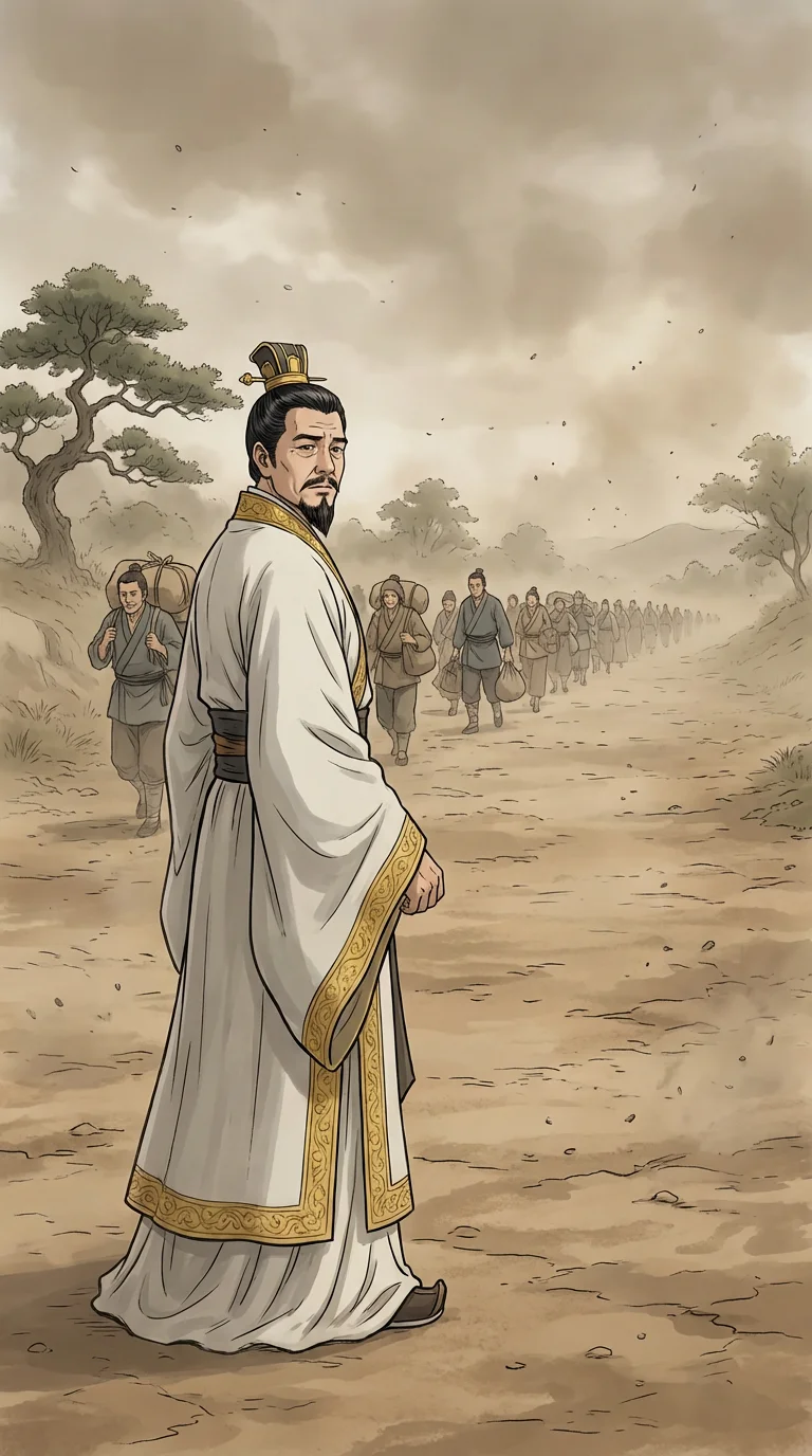 Illustration for: 悲壮的撤退