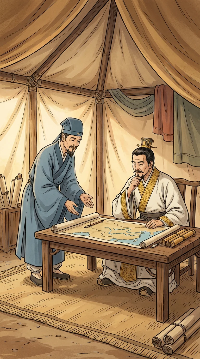 Illustration for: 孙乾的奇谋