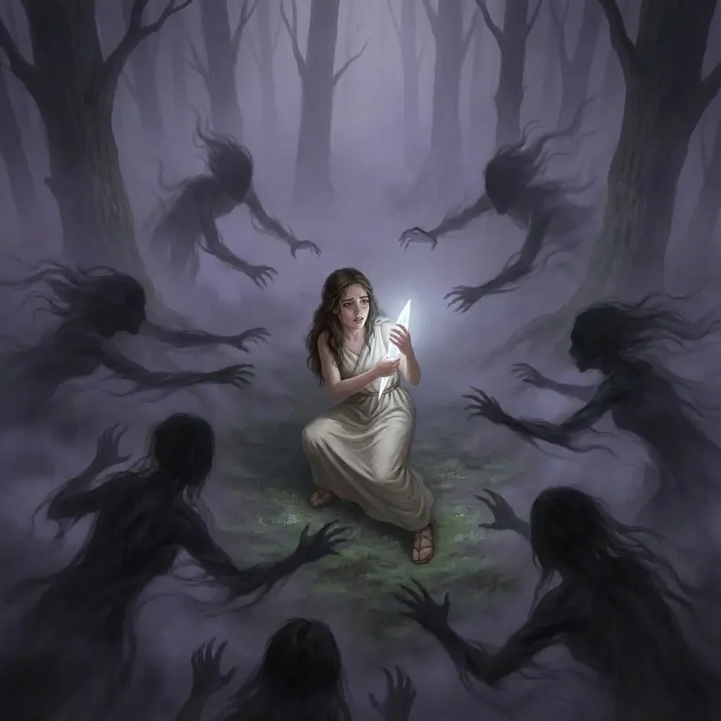 Illustration for: The Whispers of Despair