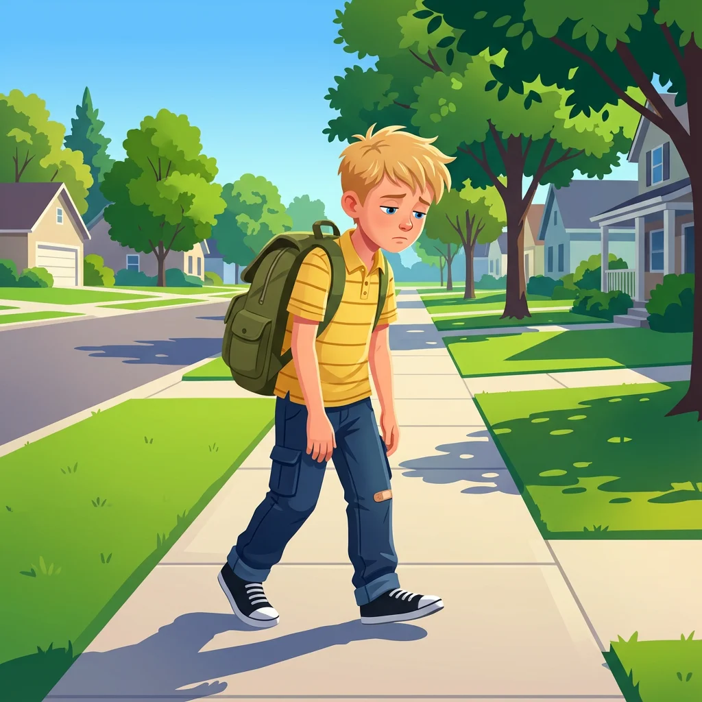 Illustration for: The Long Walk Home