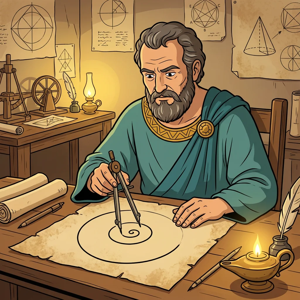 Illustration for: The Perfect Spiral