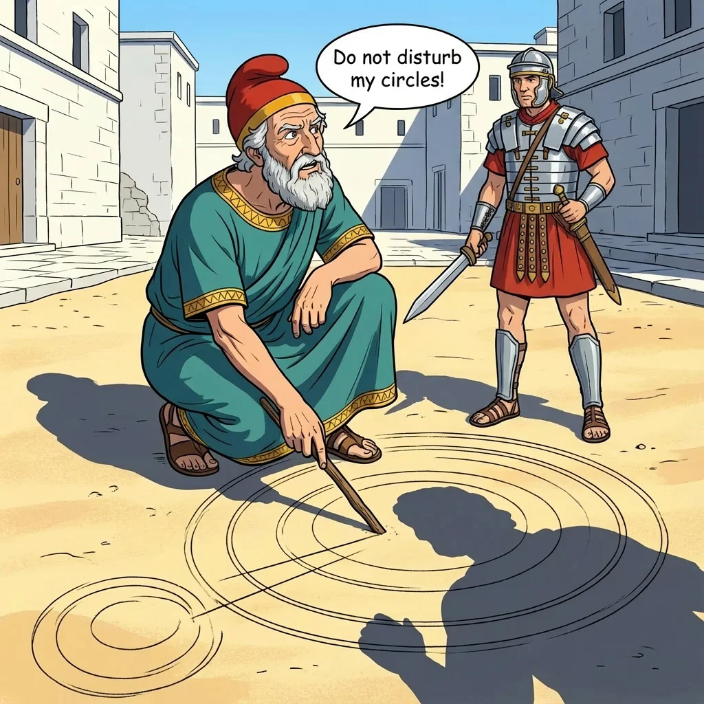 Illustration for: Don't Disturb My Circles