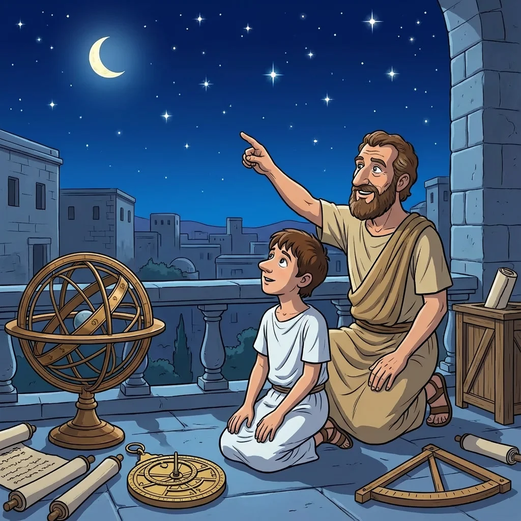 Illustration for: A Starry Beginning