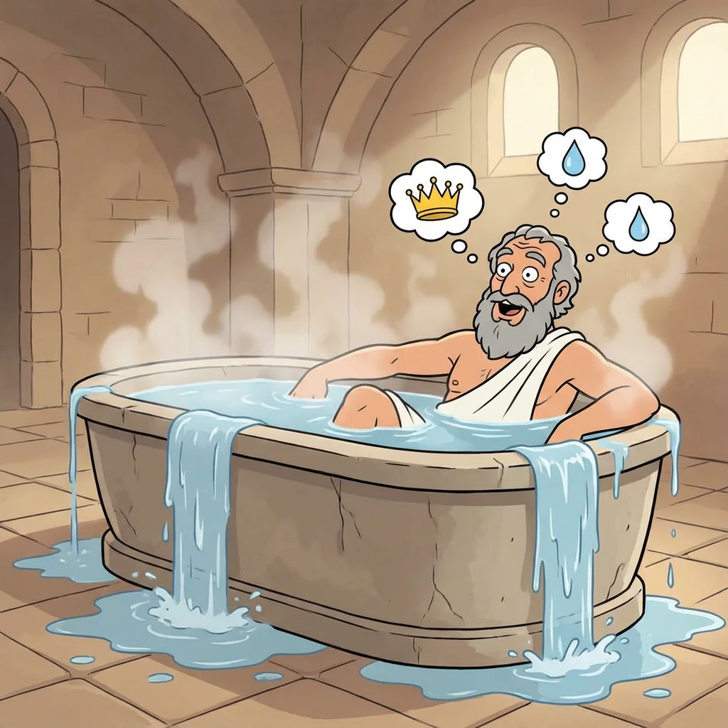 Illustration for: The Bathtub Discovery