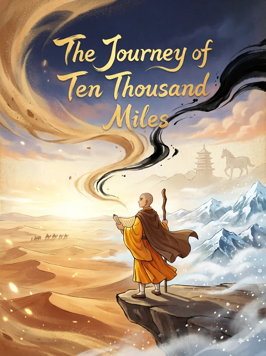The Journey of Ten Thousand Miles: Xuanzang's Quest cover