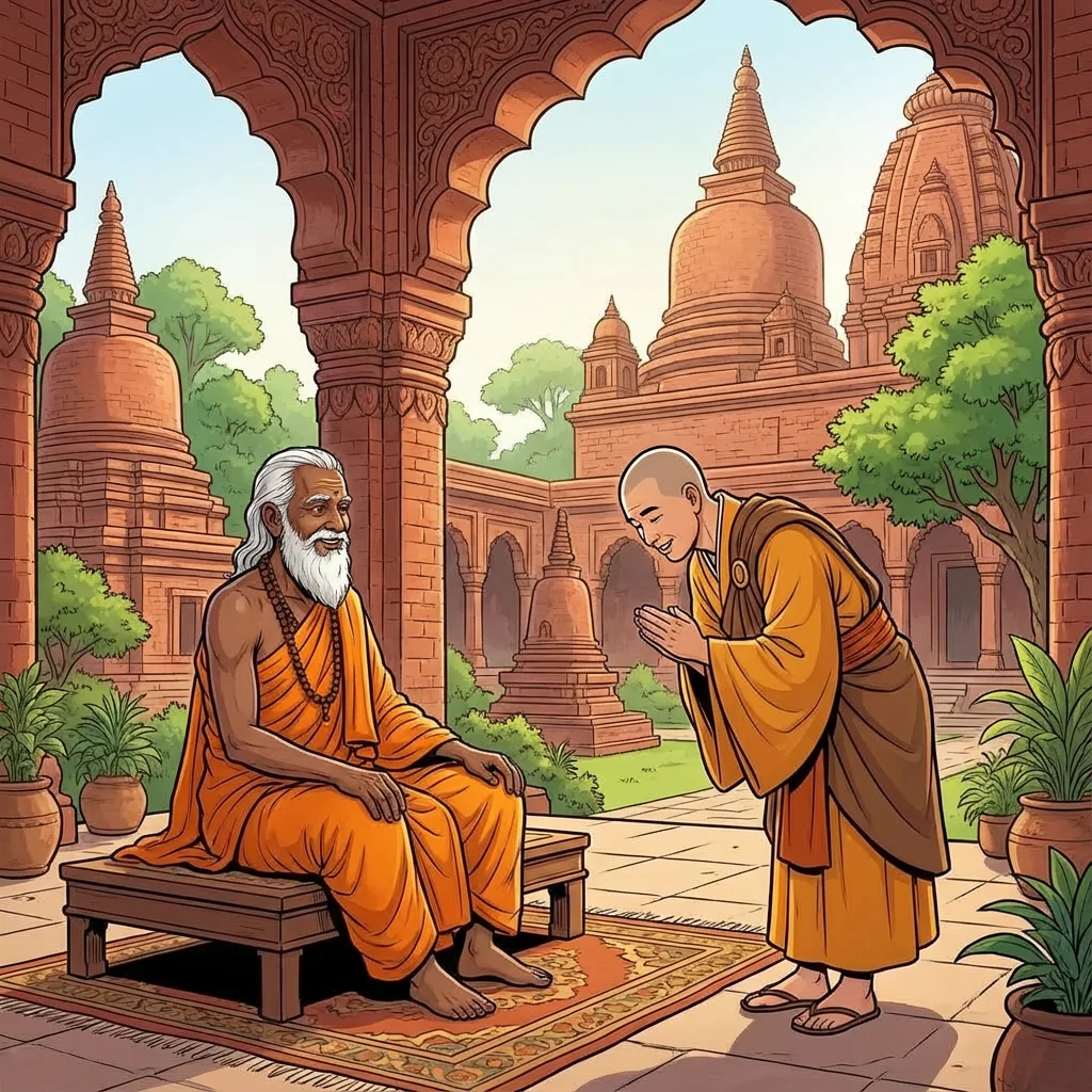 Illustration for: Nalanda University