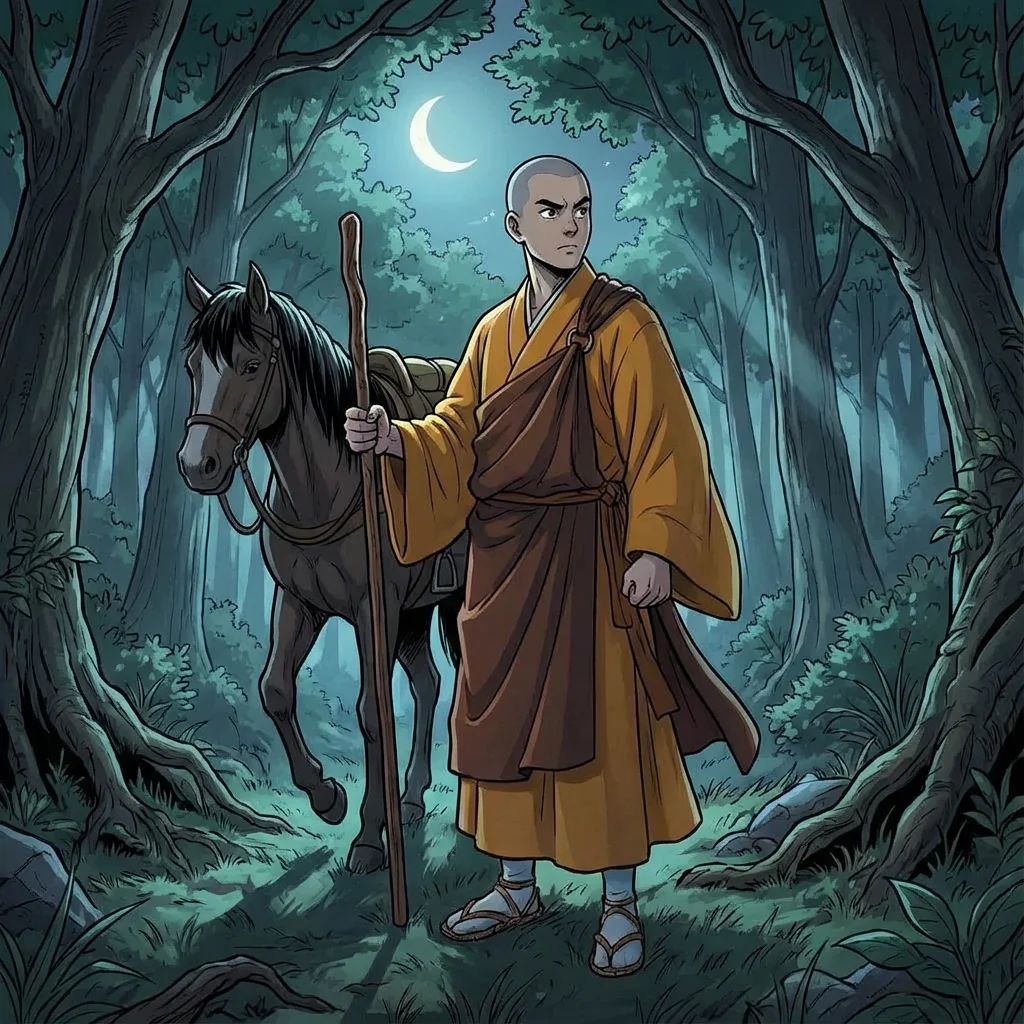 Illustration for: Escape into the Night