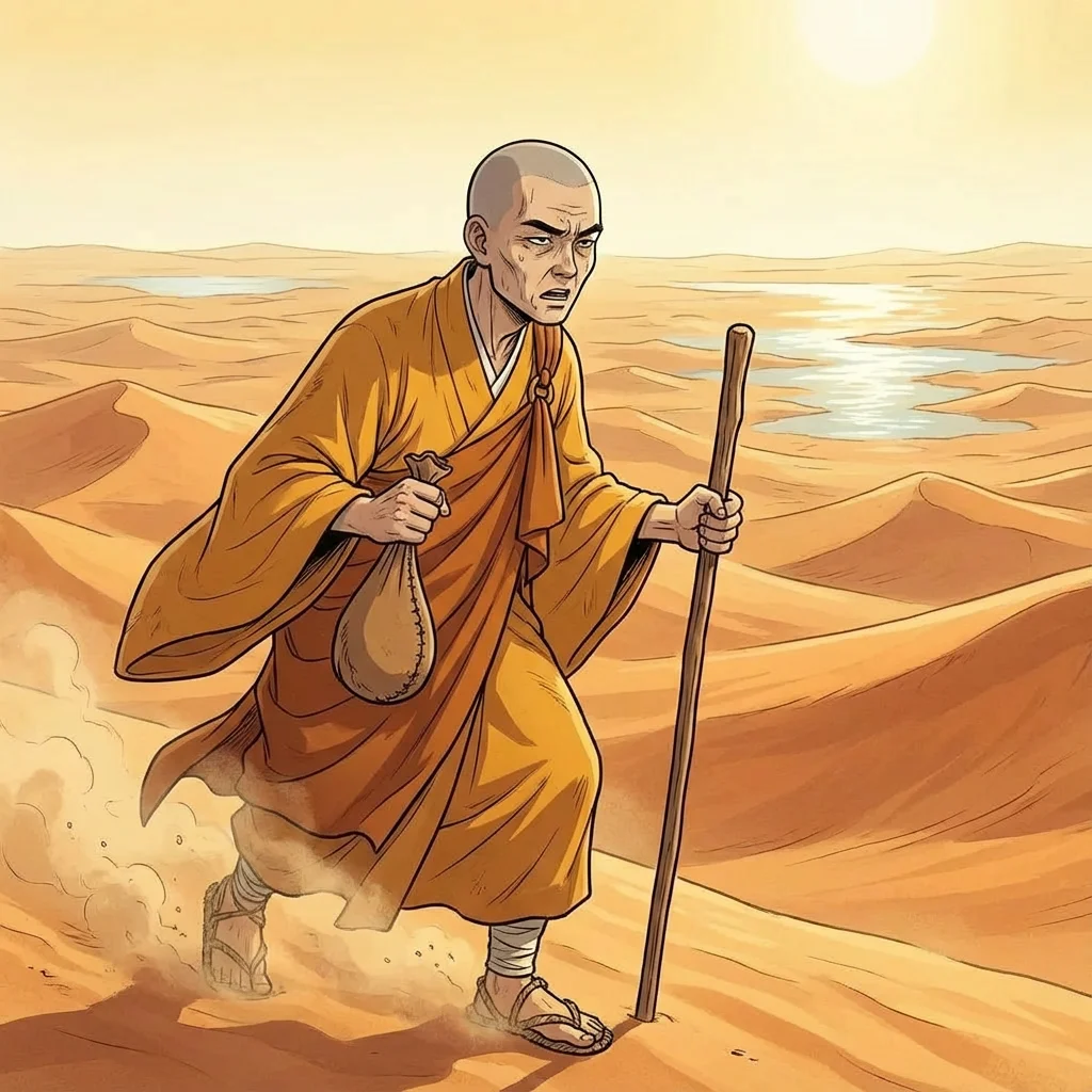 Illustration for: The River of Sand