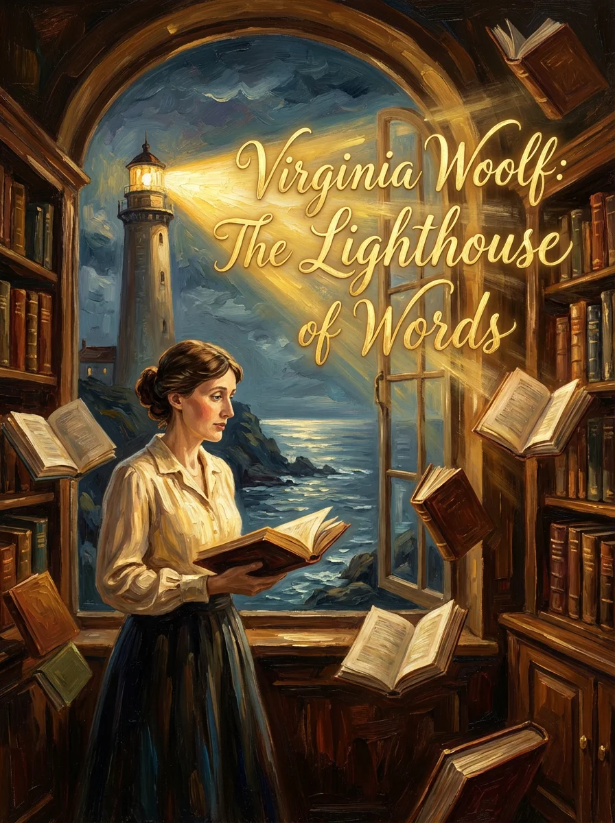 Virginia Woolf: The Lighthouse of Words cover