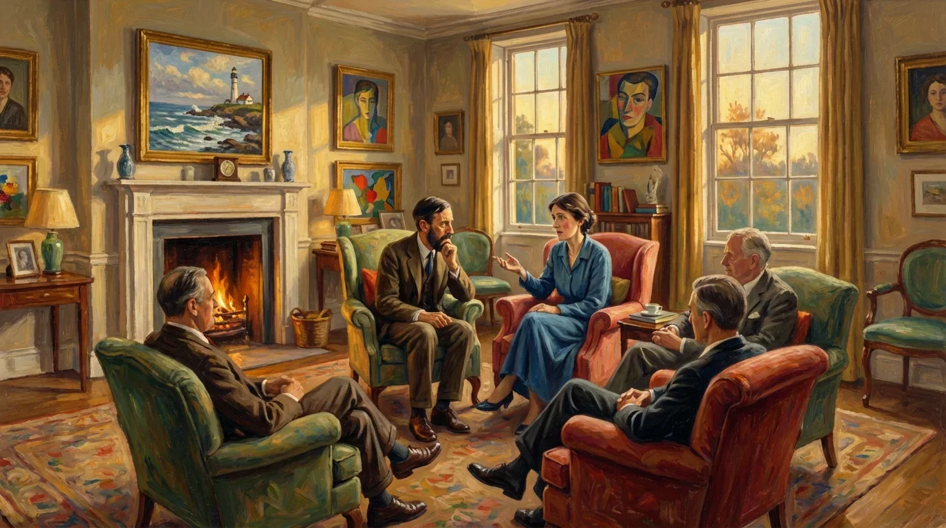 Illustration for: The Bloomsbury Group