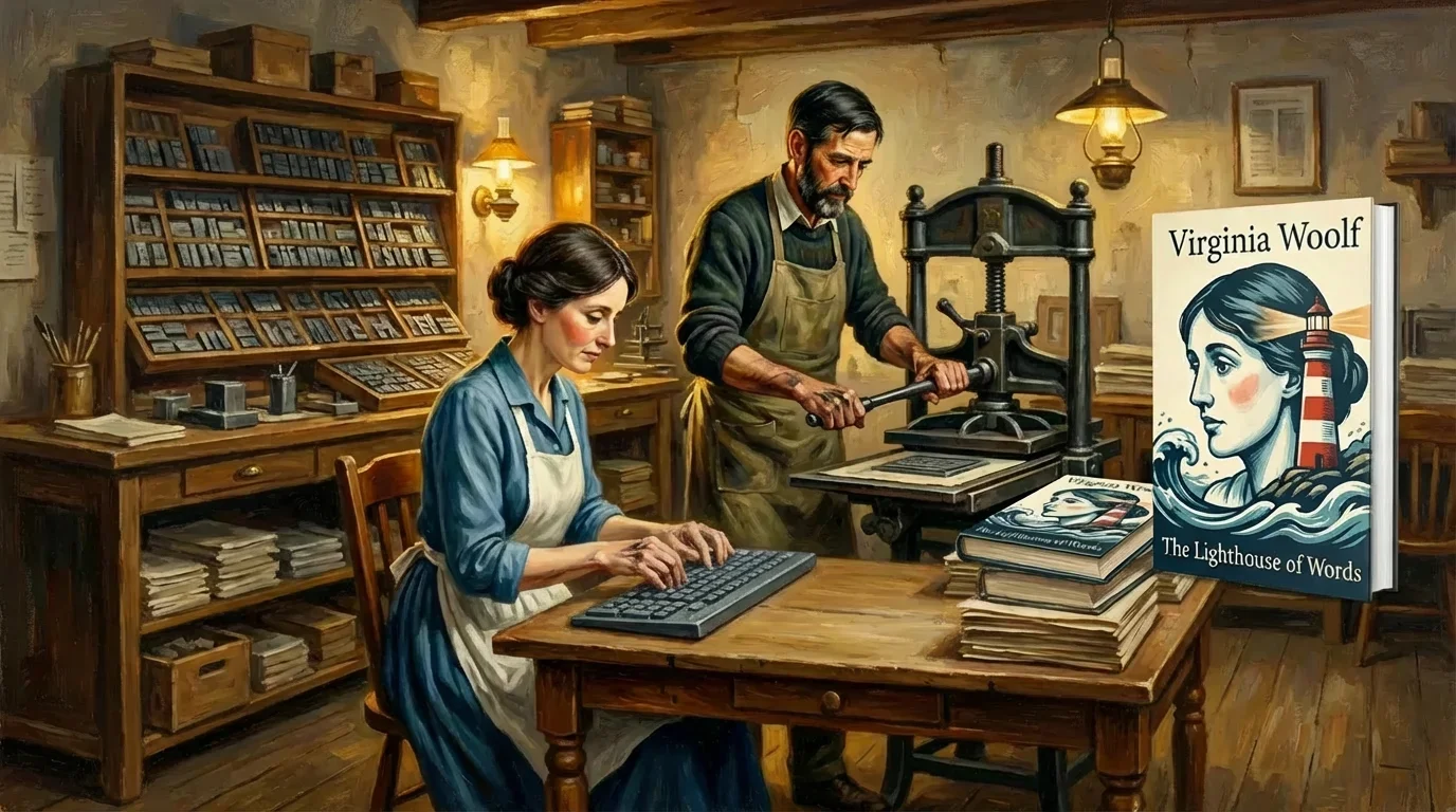 Illustration for: The Hogarth Press