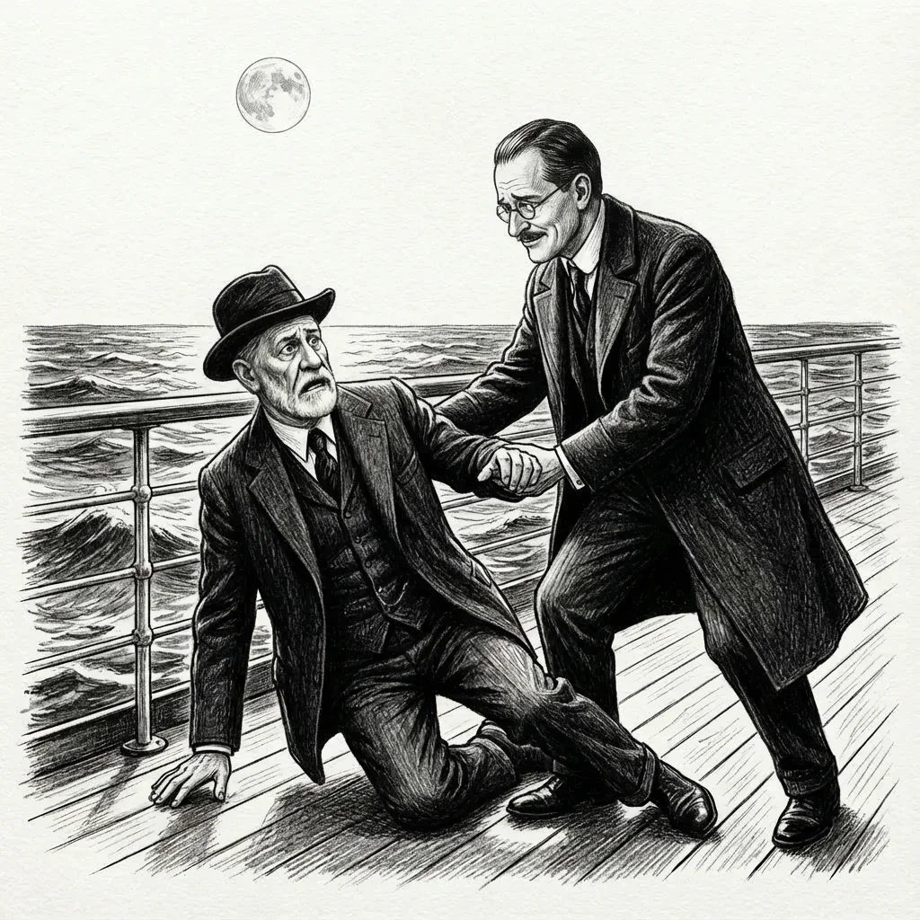 Illustration for: The American Voyage