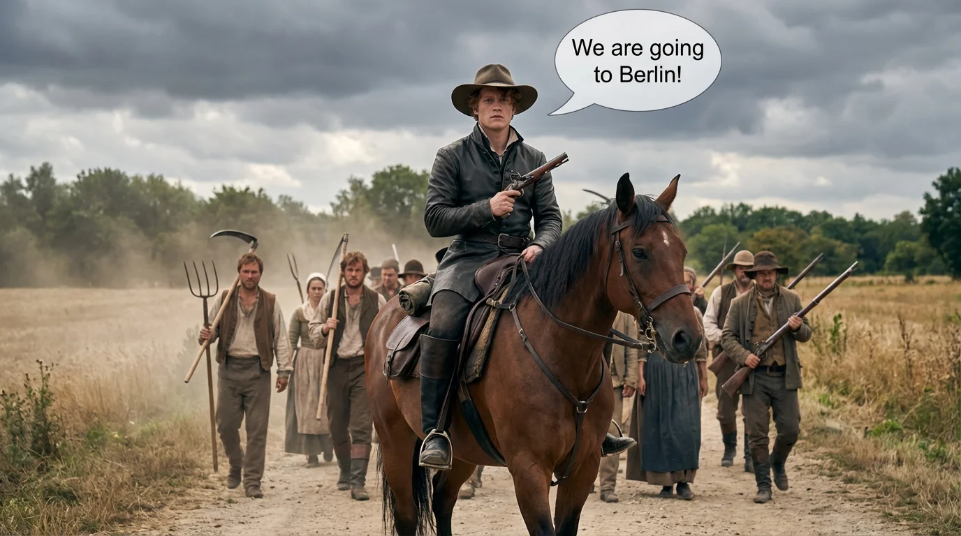 Illustration for: Peasants and Gunshots