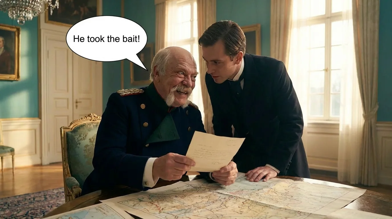 Illustration for: Napoleon's Greed