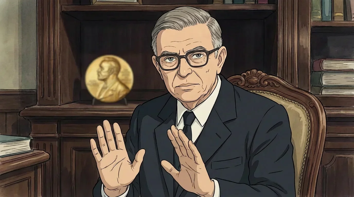 Illustration for: The Refused Prize