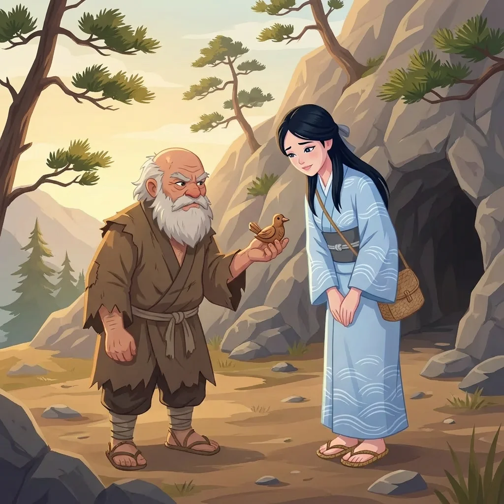 Illustration for: The Kind Hermit