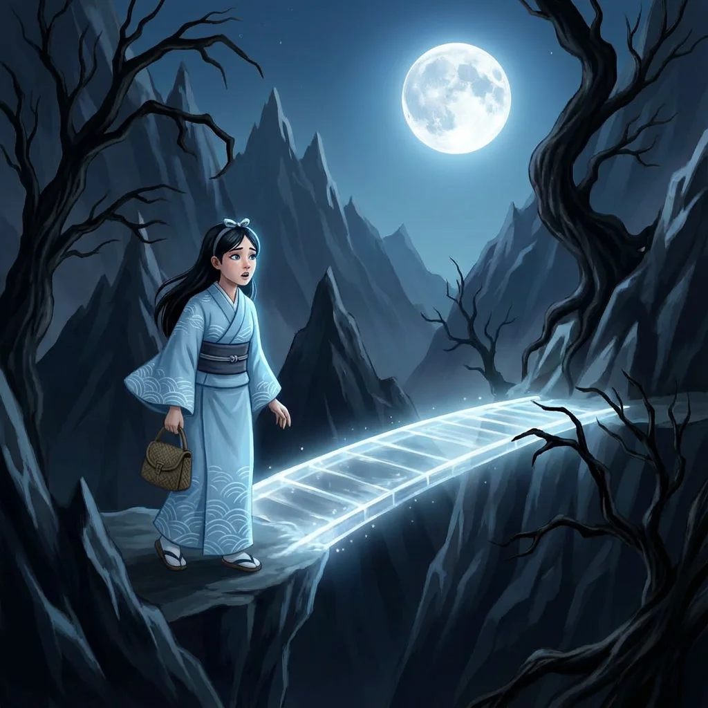 Illustration for: The Moonlight Bridge